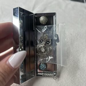 Lotti Dotties Owl Necklace Pendant 3 Interchangeable Charms *Chain Not Included